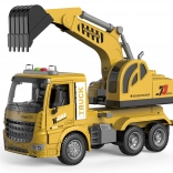 Lendkerekes építőipari markoló fény- és hangeffektekkel, 28 cm