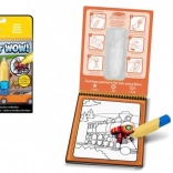 Varázslatos Vízzel Festés Járművek Kifestők