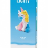 Hey Clay gyurma unikornisok 3 csomag, Lighty