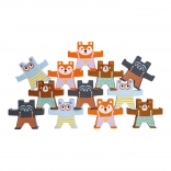 Bino egyensúlyozó játék – medvék