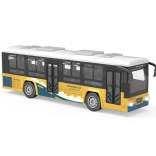 Sárga busz fény- és hangeffektusokkal