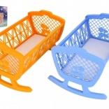 Műanyag baba bölcső – ringatható kiságy