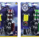 űrgolyós pisztoly lőszerrel 18 cm, 2 szín