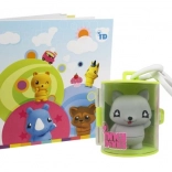 Inky Dinks jegyzetfüzet és kulcstartó Tiskáček bélyegzővel