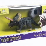 Távirányítós triceratops dinoszaurusz fénnyel és hangokkal
