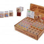 Fa állatos bélyegző