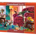 Puzzle 500 darabos Csintalan kiscicák