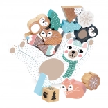 Vilac egyensúlyozó játék – Eddy mackó