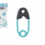 Baba csörgő tű szürke-türkiz