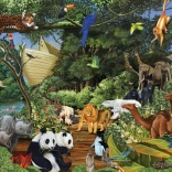 Családi puzzle Noé bárkája 350 darab COBBLE HILL