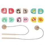 Cubika Anyukáink – fa fűzős készlet gyerekeknek