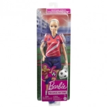 Barbie focistalány piros mezben