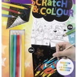 Kapargatós és színezős A5-ös készlet gyerekeknek