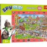 Megfigyelős puzzle SPY GUY – Város, 100 darab