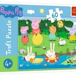 60 darabos puzzle – nyári móka PEPA PIG