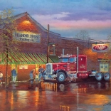 Puzzle Cobble Hill Piros Teherautó 1000 Darab