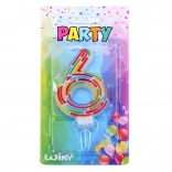 Parti tortagyertya 6-os szám – vonalkák