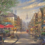 SCHMIDT puzzle kávézó Münchenben – 1000 darab