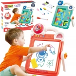 Woopie kétoldalas rajztábla és Tetris játék 2 az 1-ben, narancssárga