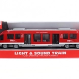 Elemes vonat fénnyel és hanggal – 44,5 cm