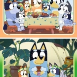 Bluey puzzle 2x24 darabos