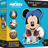 Fa puzzle Mickey világában 50 darab
