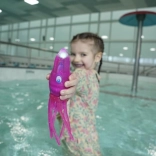 Rózsaszín vízi játék Squiddy