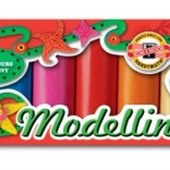 Plastilinkák 10 színben KOH-I-NOOR