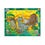 Jurassic világ táblás puzzle 40 darabbal