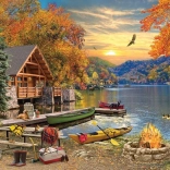 Cobble Hill puzzle – Tóparti menedék 1000 darab