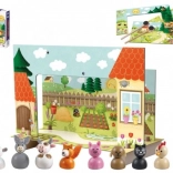 Detoa mágneses színház állatokkal