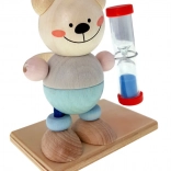 Fogmosási homokóra mackó alakban