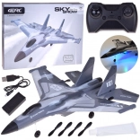 Sky Show könnyű hab RC repülő LED világítással és USB töltéssel