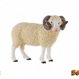 Realisztikus műanyag kos figura