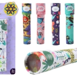 Gyerek kaleidoszkóp állatkákkal – fehér