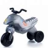 Háromkerekű futóbicikli Super Bike, ezüst, 44 cm