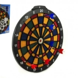 40 cm-es darts tábla 6 darab nyíllal