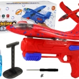 Buborék Repülőgéppuska Piros