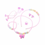 Divatos pillangós szett – gyerek ékszer- és hajdísz készlet