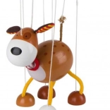 GOKI fa kutya marionett bábu