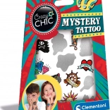 CLEMENTONI Crazy Chic titokzatos kalóz tetoválások