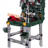 Gyerek szerszámkészlet 2 az 1-ben kiegészítőkkel