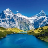 ALIPSON puzzle Bachalpsee-tó, Alpok – 1000 darabos