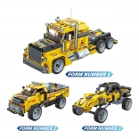 Qman Korlátlan ötletek – merész szállító építőkészlet felhúzós meghajtással