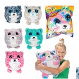 Felfújható plüss labda állatkával 30 cm