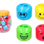 kétceruzás hegyező arccal és tartállyal