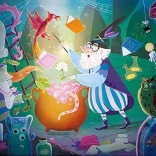 Puzzle Egyszer volt, hol nem volt: varázsfőzet, 30 darab