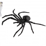 műanyag fekete pók, 5 darabos készlet