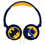 Gyerek összecsukható vezetékes fejhallgató BATMAN