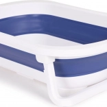 Összecsukható gyerek kád lefolyóval Ecotoys kék